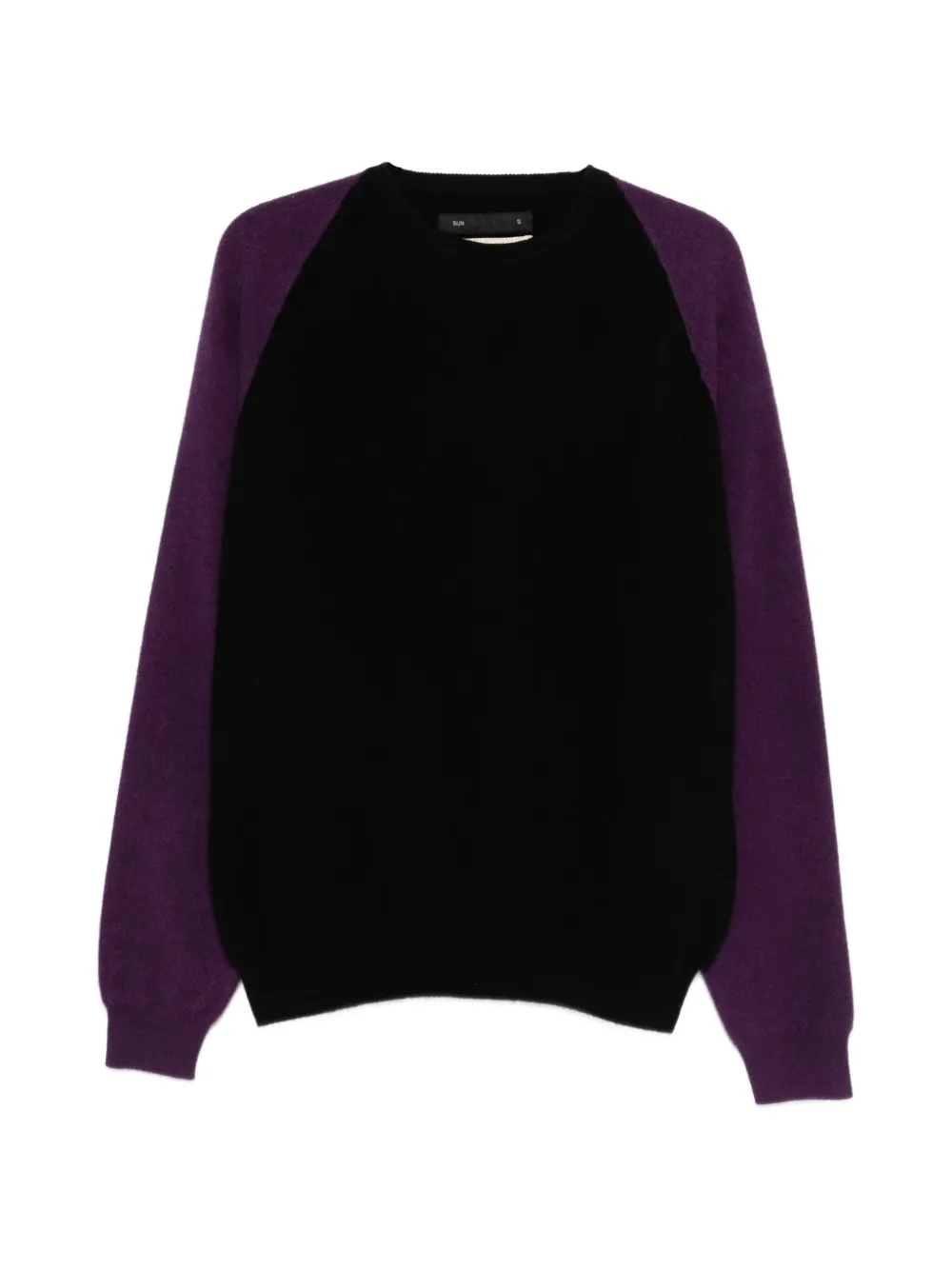 Frenckenberger colour-block sweater - Black