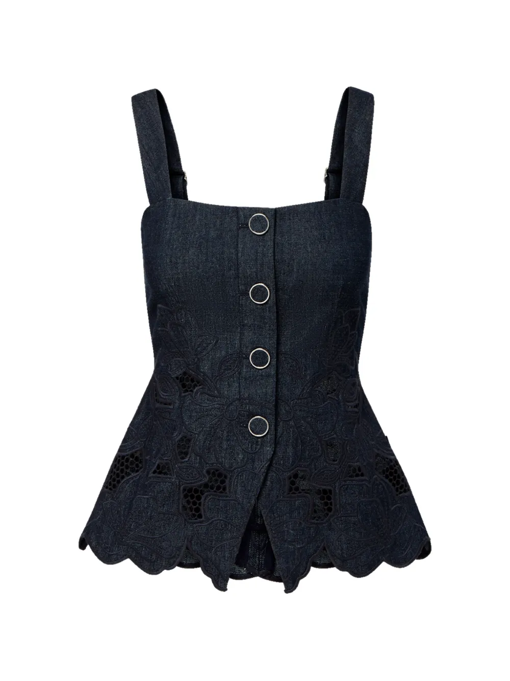 Veronica Beard Mirielle tank top - Blau