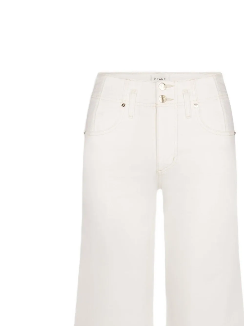  Frame Vaqueros Seamed - Blanco 