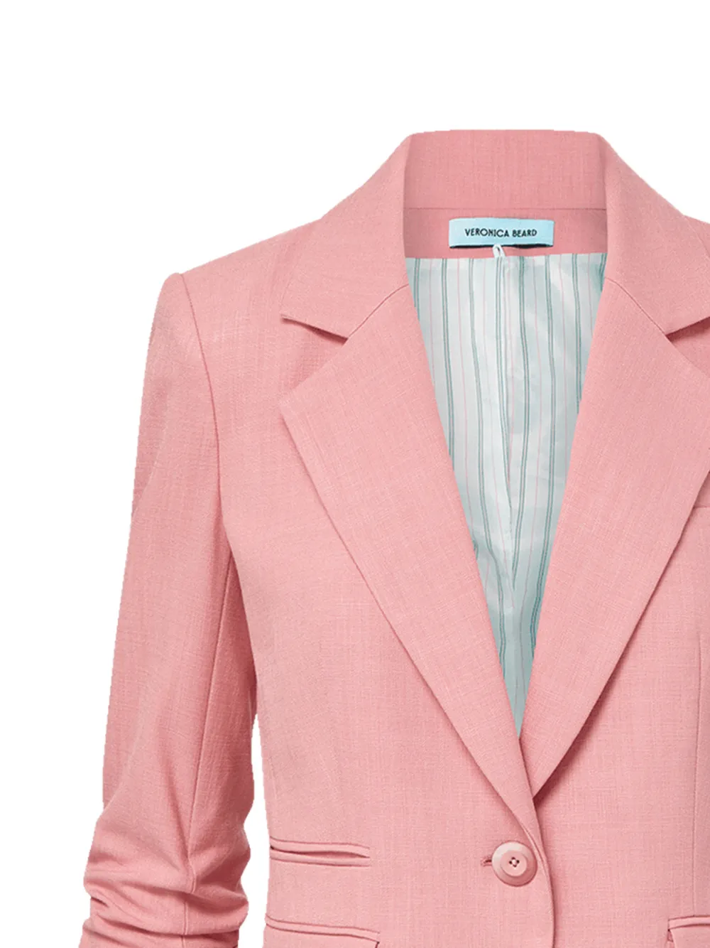  Veronica Beard Battista Dickey Blazer - Pink 