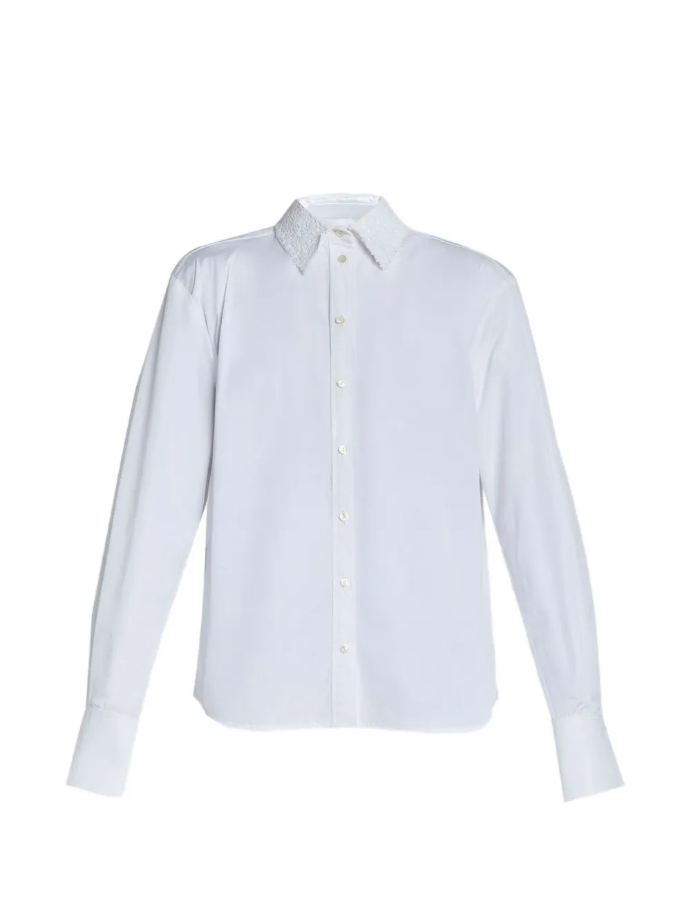 ERDEM Camicia con ricamo - Bianco
