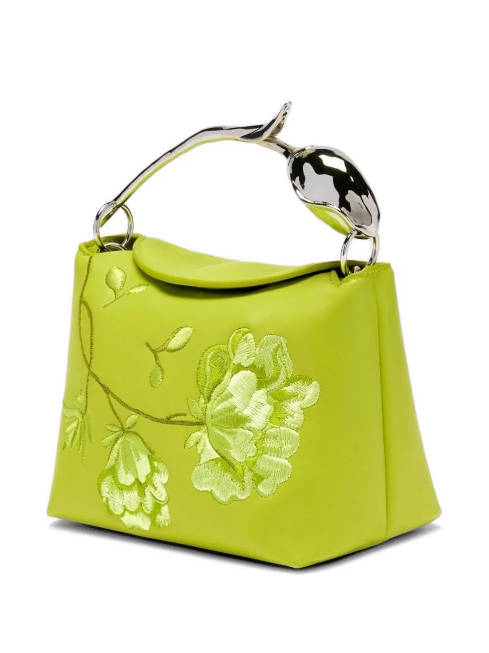 ERDEM Bloom mini-shopper Groen