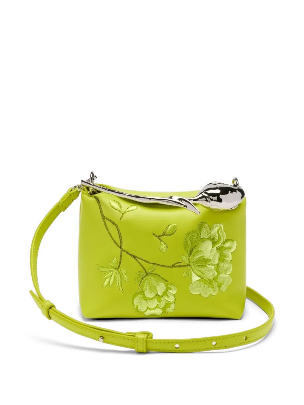 ERDEM Bloom mini-shopper Groen