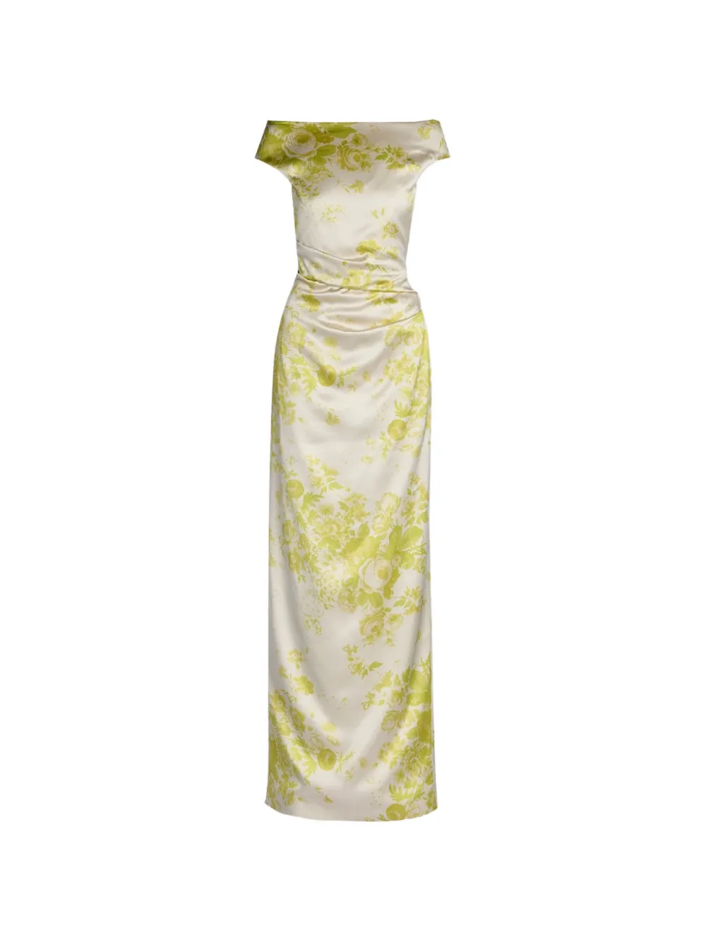 ERDEM floral-pattern maxi dress - Toni neutri
