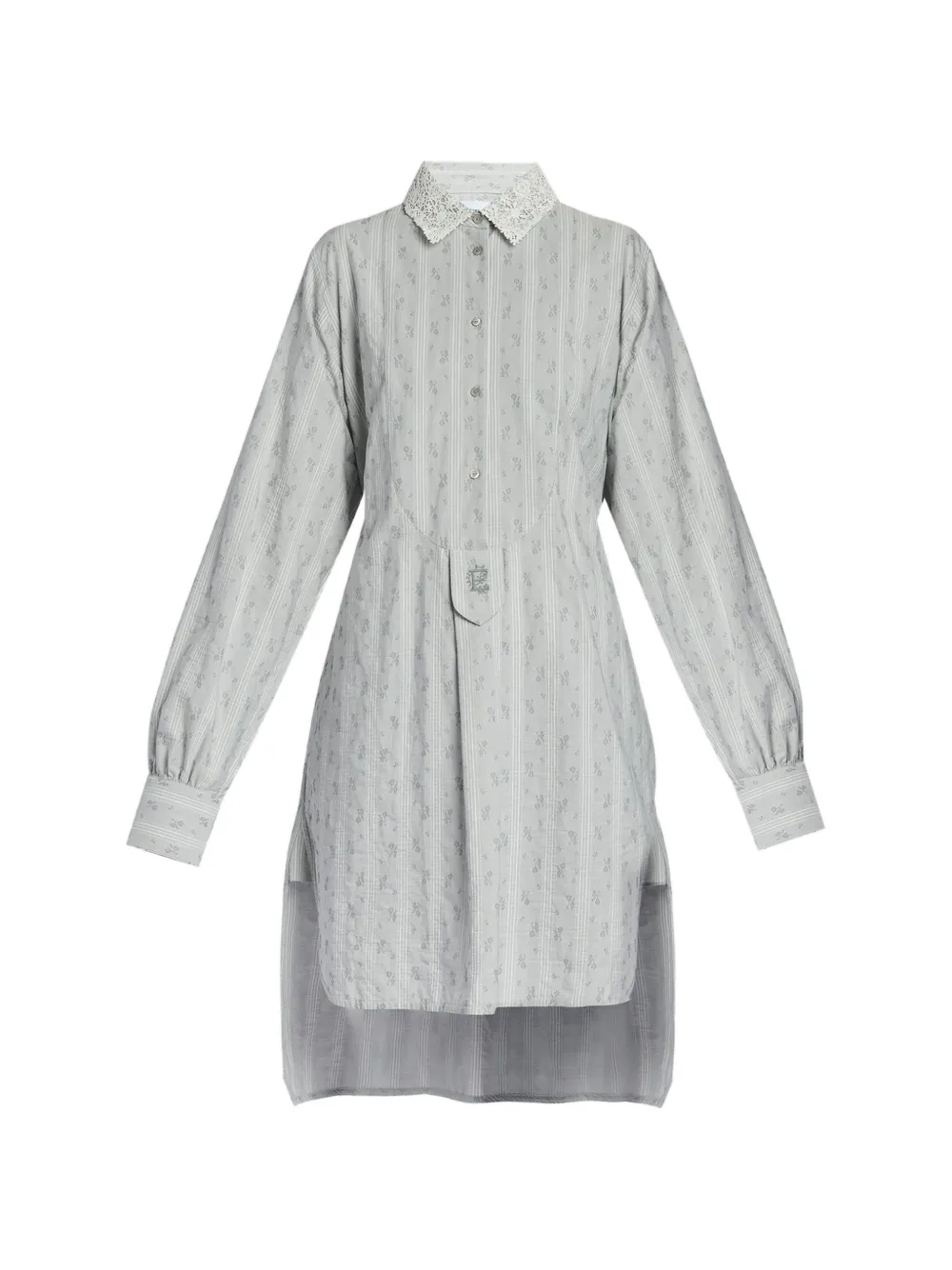 ERDEM striped mini dress