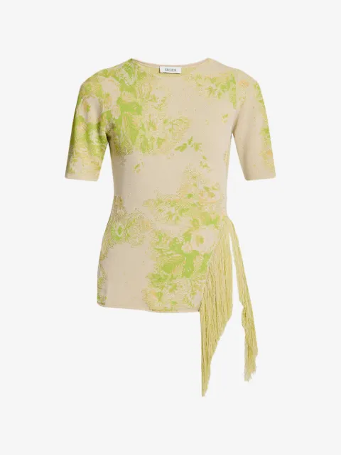 ERDEM floral-pattern T-shirt