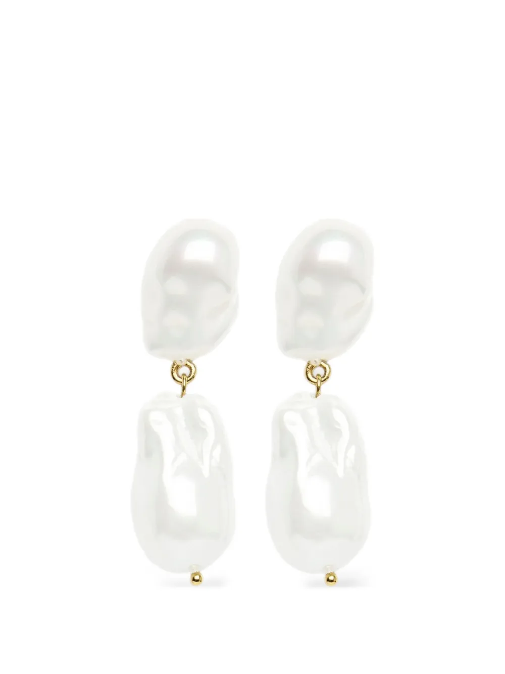 ERDEM pearl drop earrings - Oro