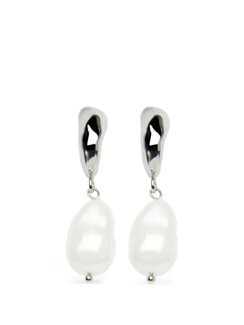 ERDEM pearl-embellishment earrings