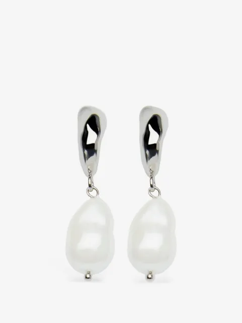 ERDEM pearl-embellishment earrings