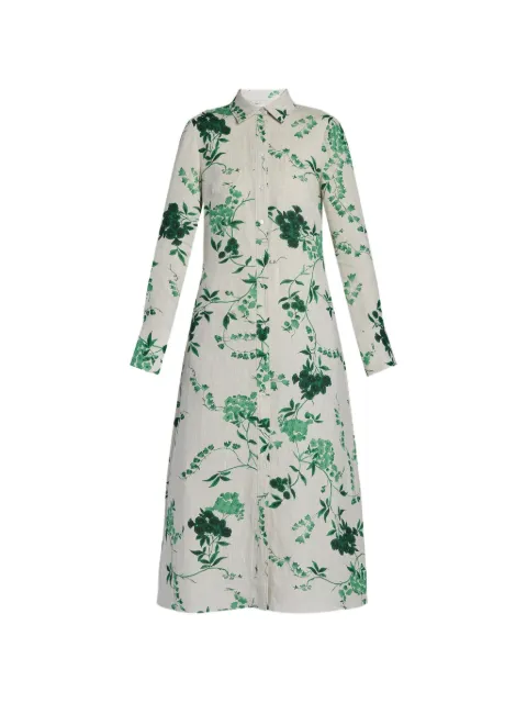 ERDEM floral-pattern shirt dress