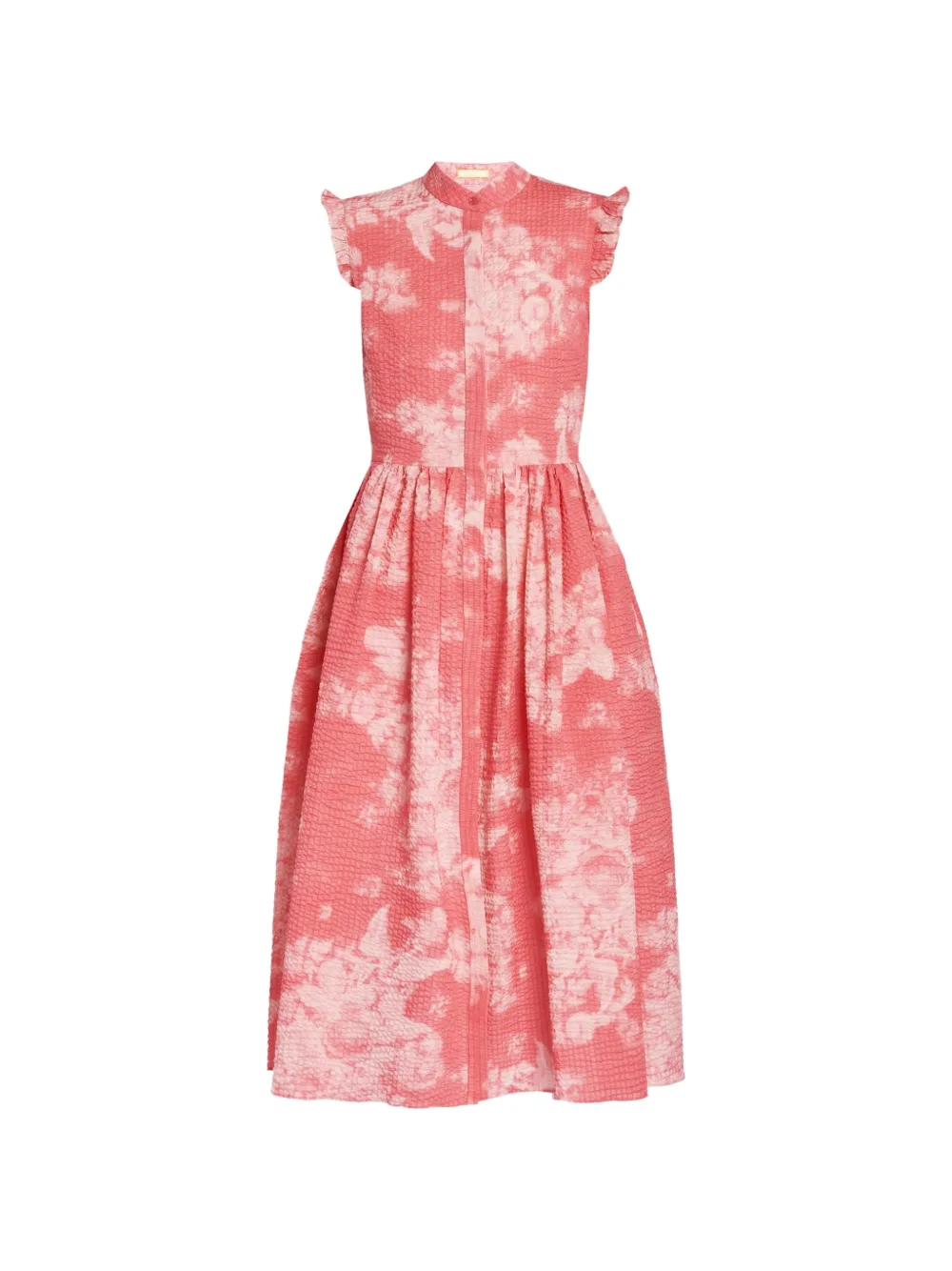 ERDEM floral-pattern midi dress - Rosa