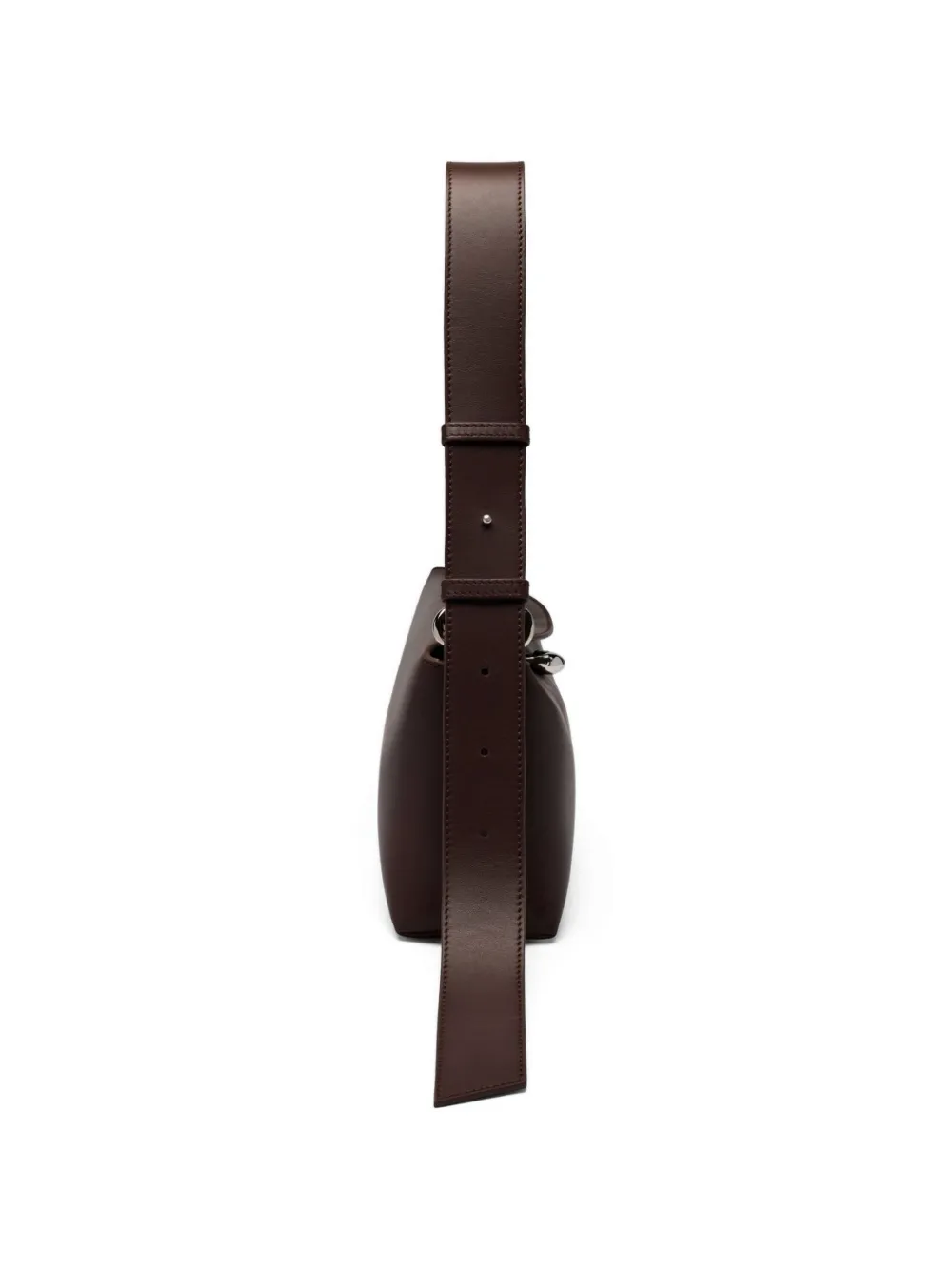  Erdem Bloom Leather Shoulder Bag - Brown 