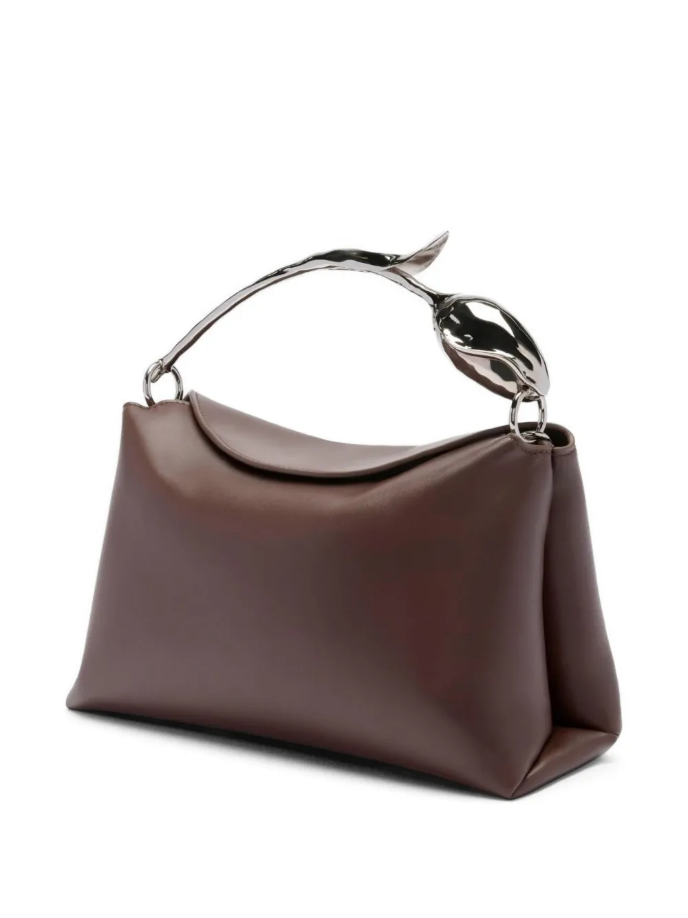 Erdem Medium Bloom Tote Bag in Brown, view 4