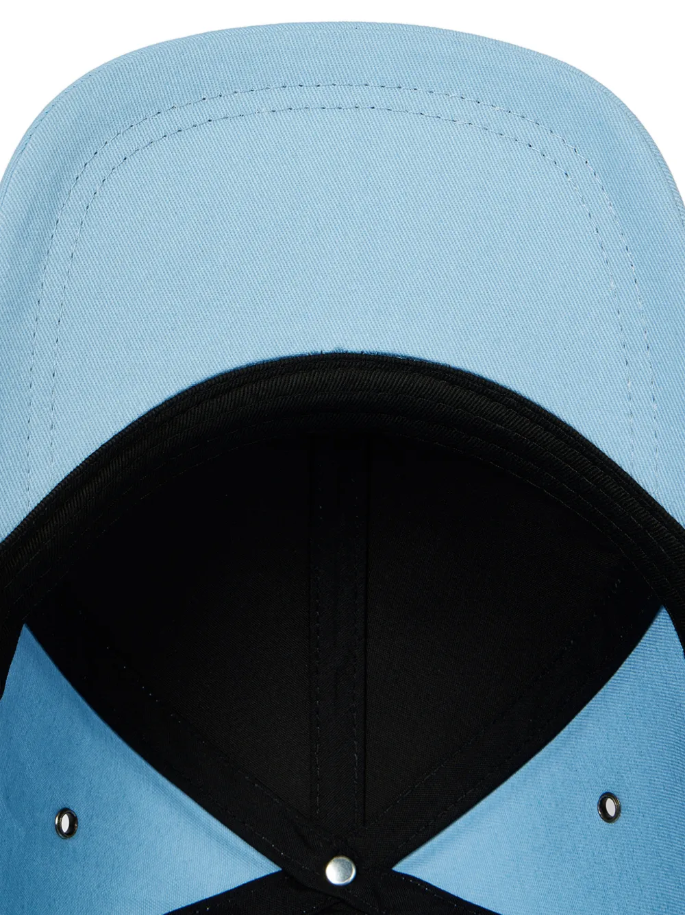 Paul Smith Honkbalpet met geborduurde zebra Blauw