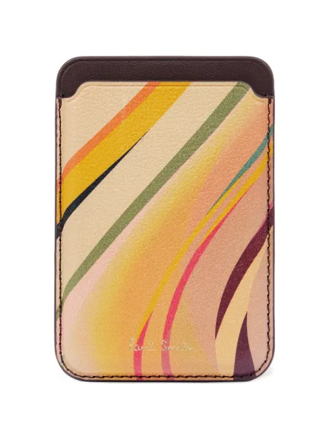 Paul Smith MagSafe Swirl-print iPhone cardholder