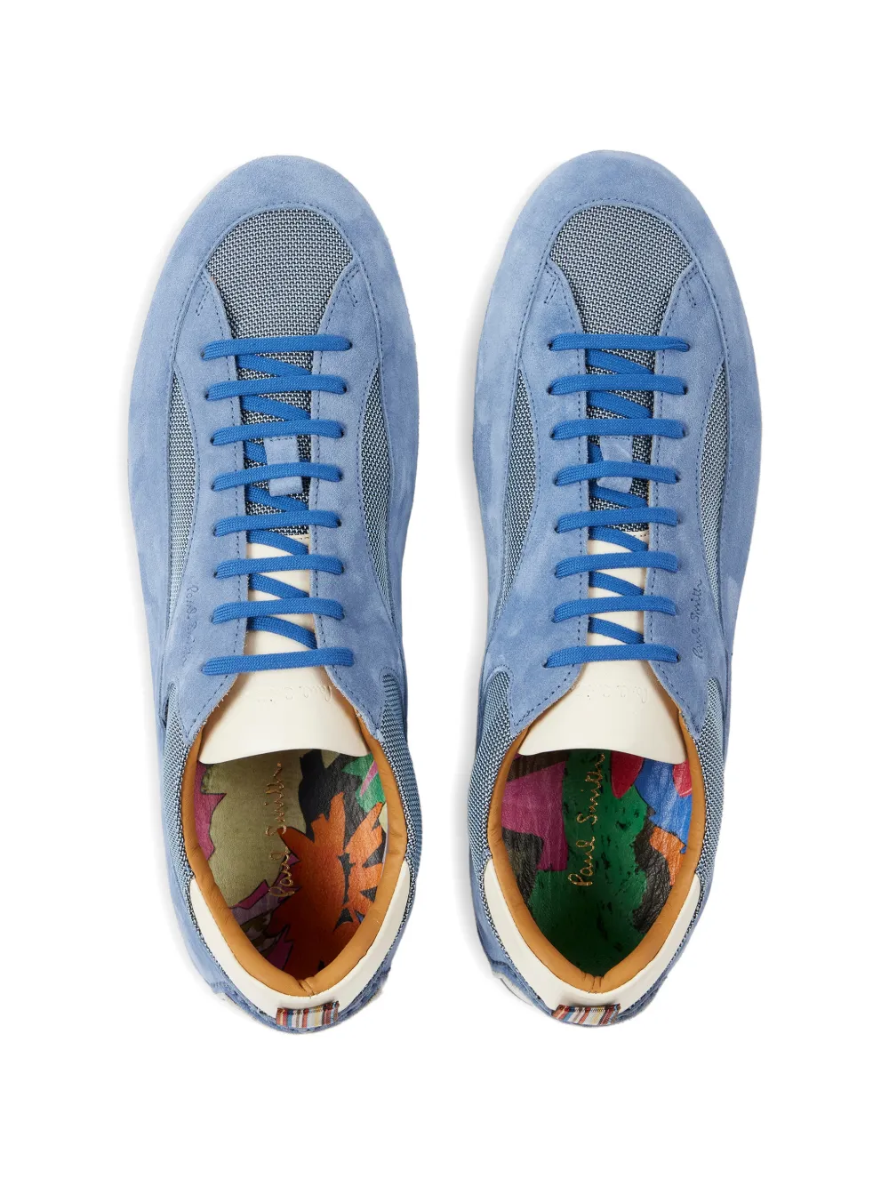 Paul Smith Marini mesh-panel sneakers Blauw