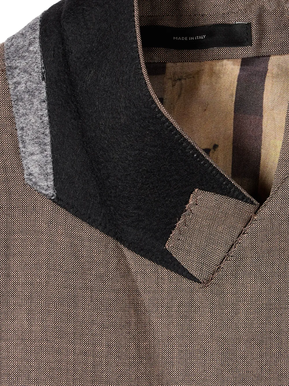 Paul Smith Wollen blazer met dubbele rij knopen Bruin