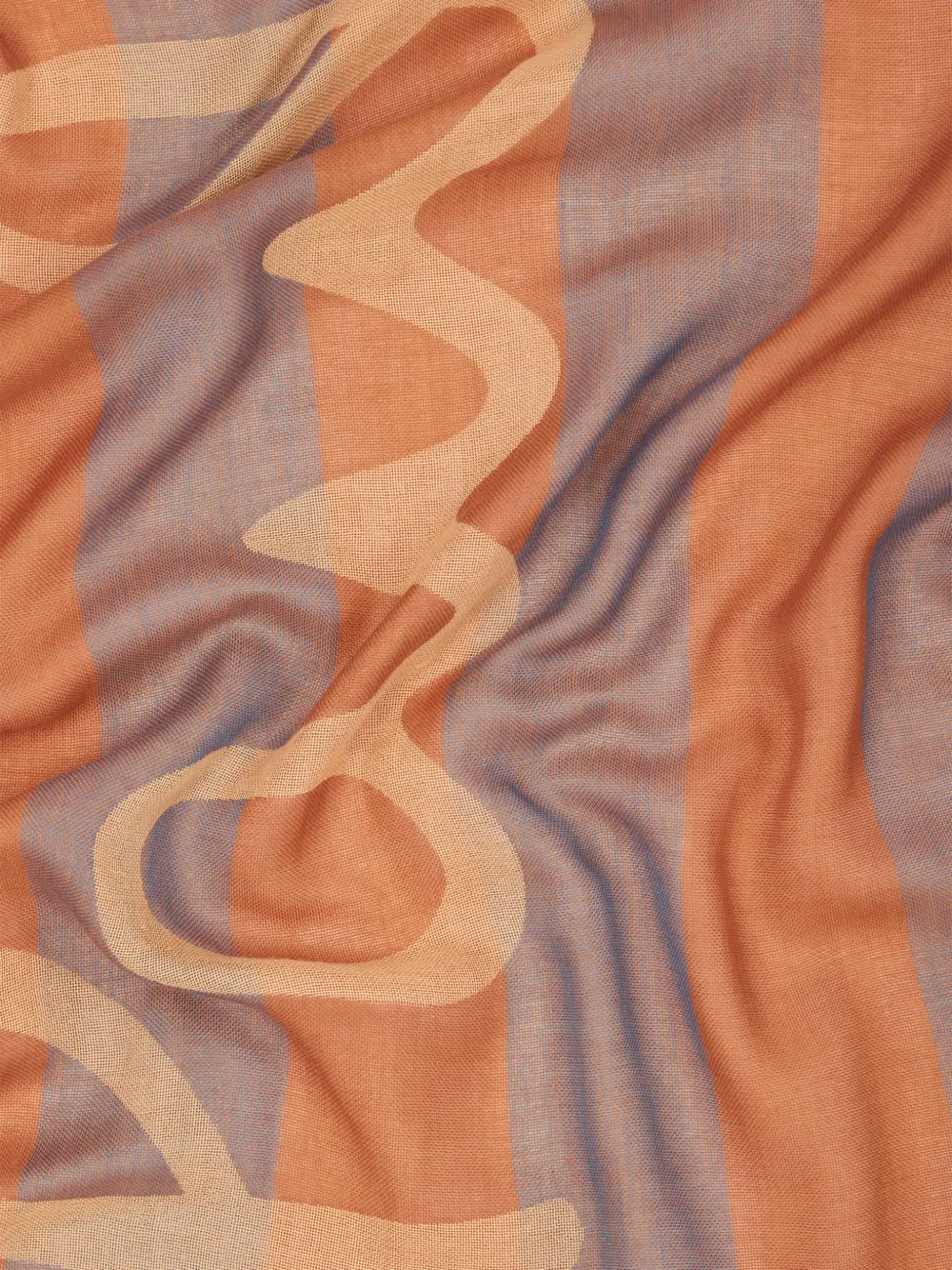 Paul Smith Sjaal met logoprint Oranje