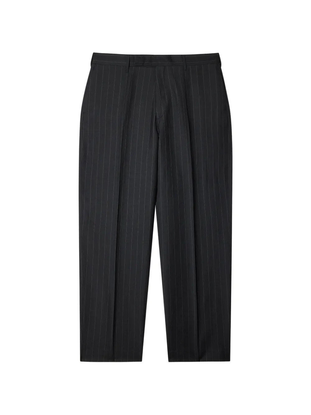 Paul Smith pinstripe-pattern relaxed-fit tailored trousers - Schwarz