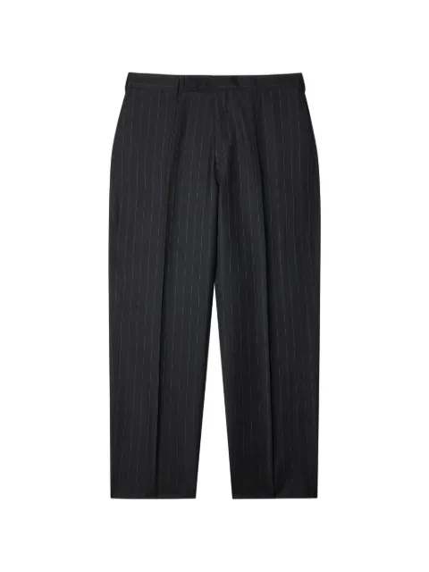 Paul Smith pinstripe-pattern relaxed-fit tailored trousers