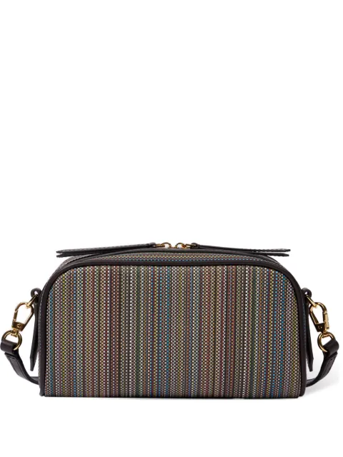 Paul Smith bolsa satchel con motivo de rayas