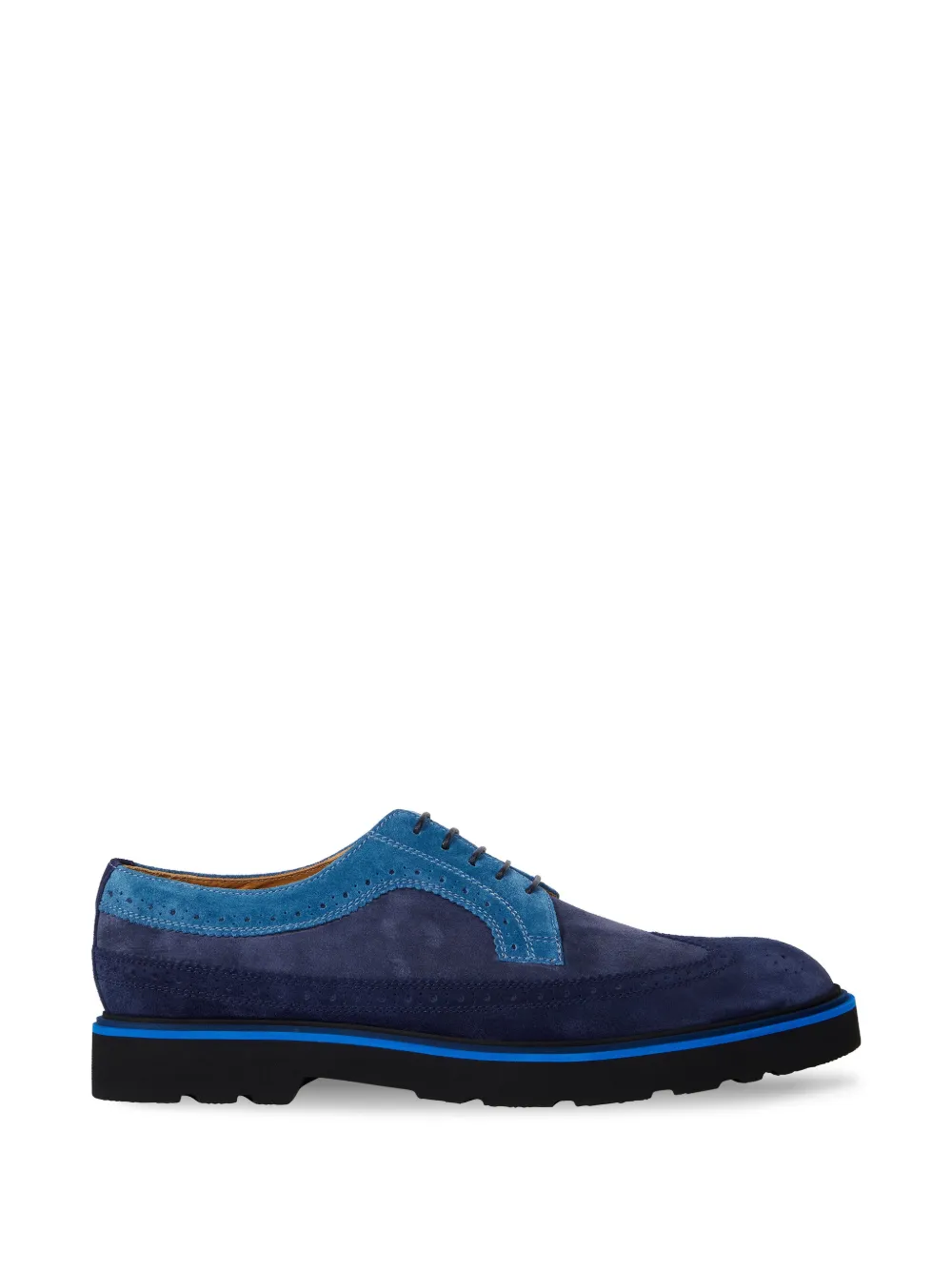 Paul Smith Count suede brogues - Blau