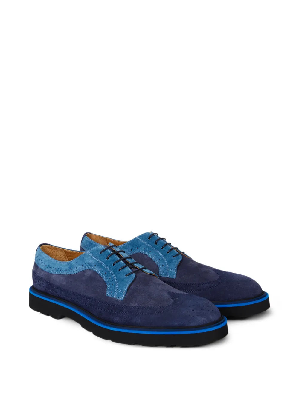 Paul Smith Count suede brogues Blauw