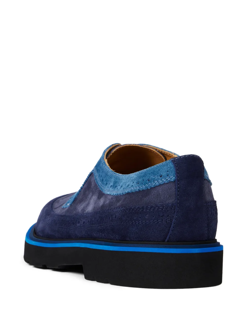 Paul Smith Count suede brogues Blauw
