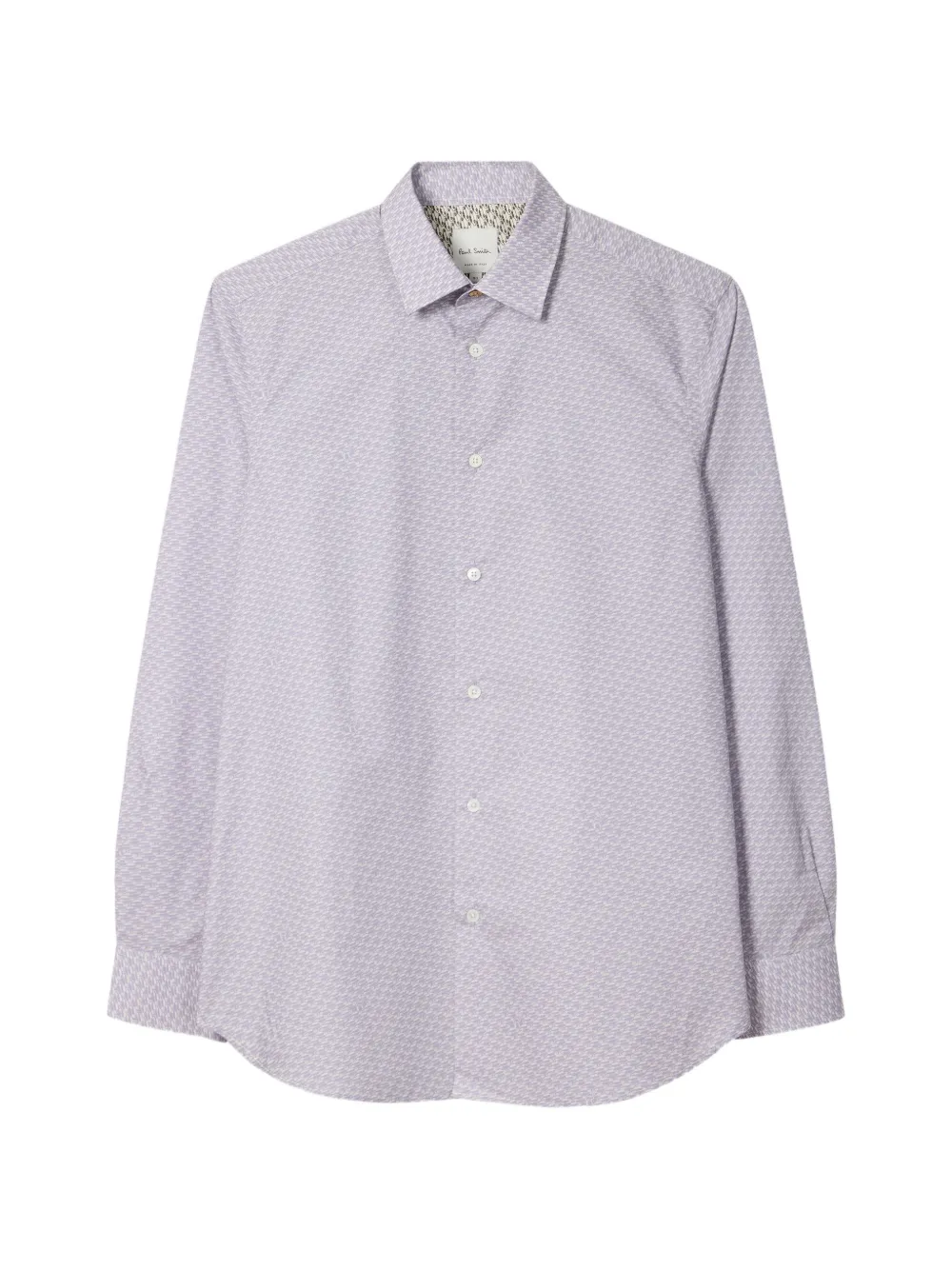 Paul Smith car-print long-sleeve shirt - Violett