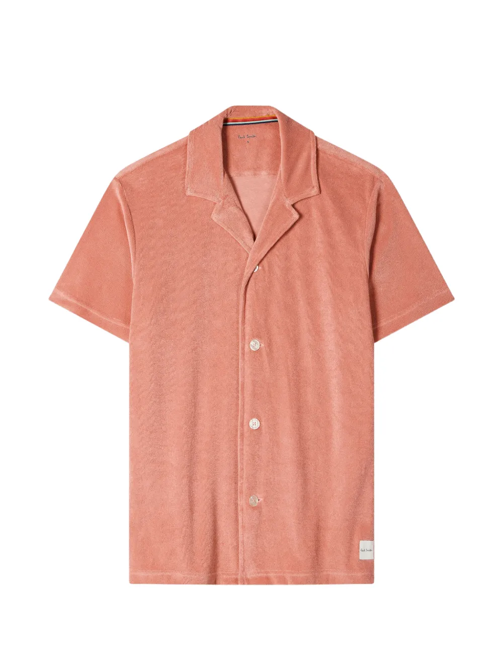 Paul Smith towelling short-sleeve loungewear shirt - Arancione