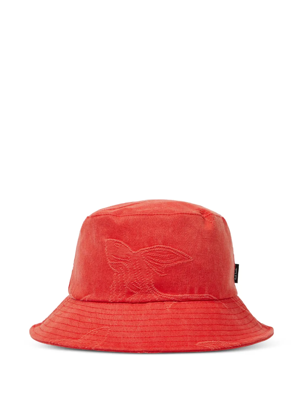 Paul Smith floral-embroidered bucket hat - Rot