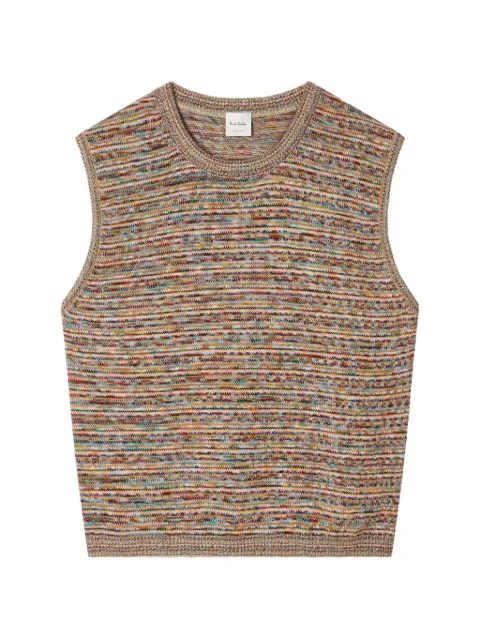 Paul Smith striped knitted vest