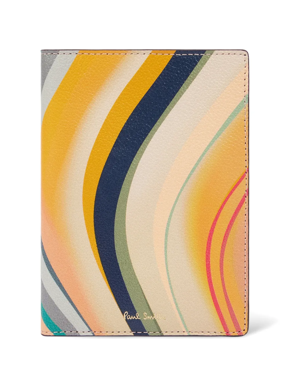 Paul Smith Swirl passport holder - Braun