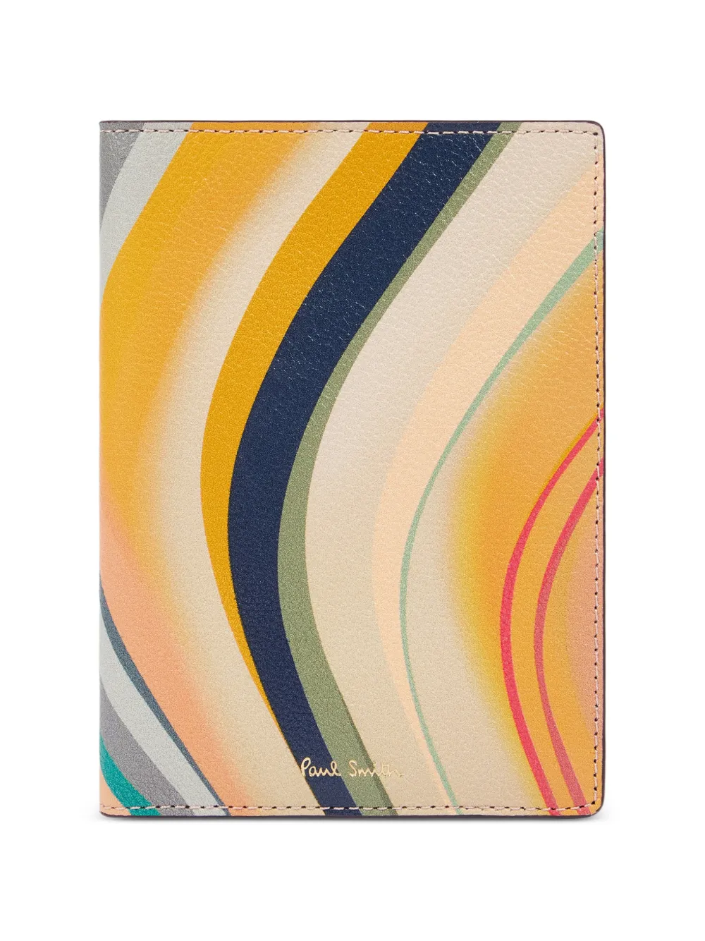Paul Smith Swirl passport holder - Braun