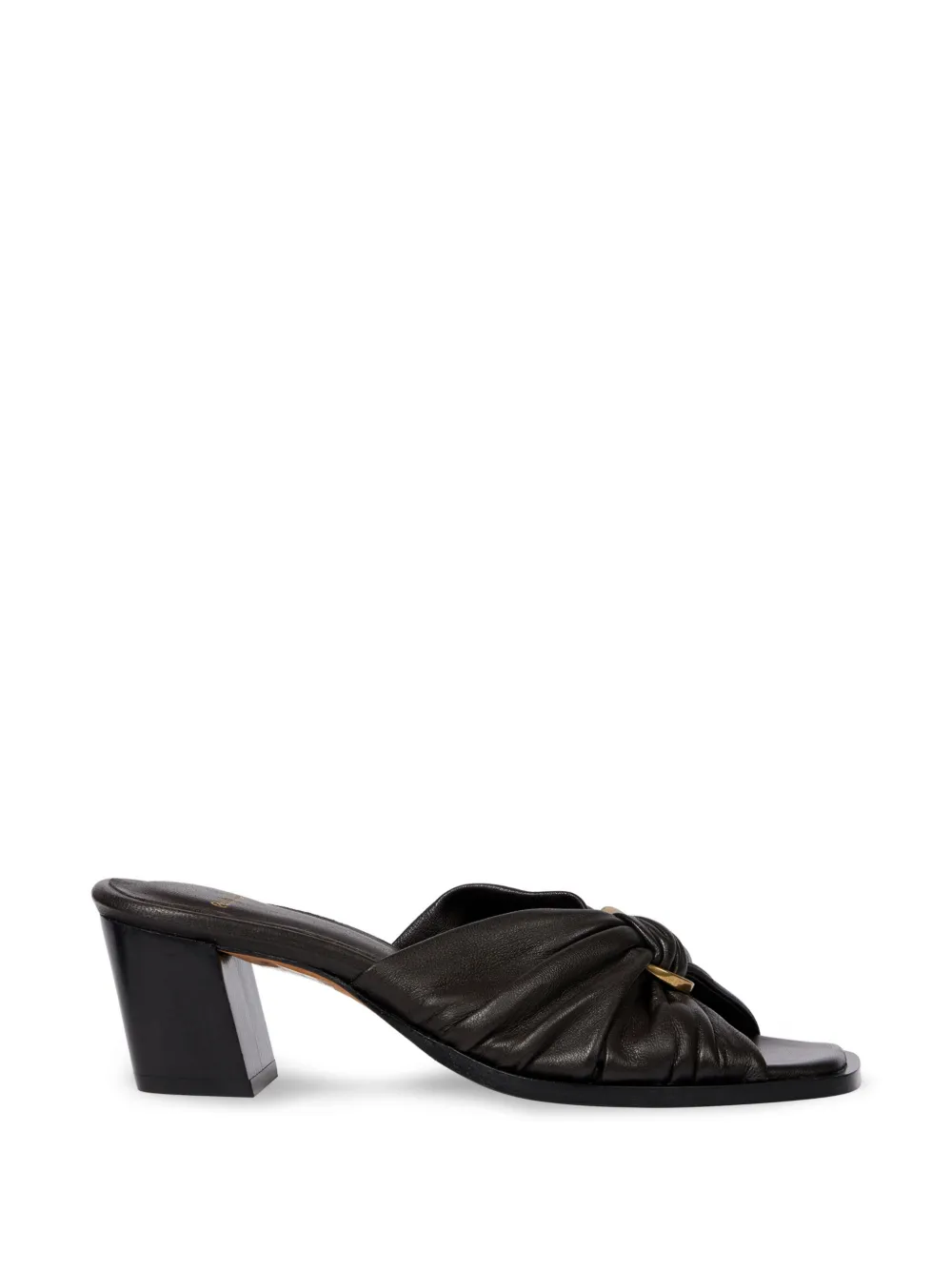 Paul Smith knotted leather sandals - Schwarz