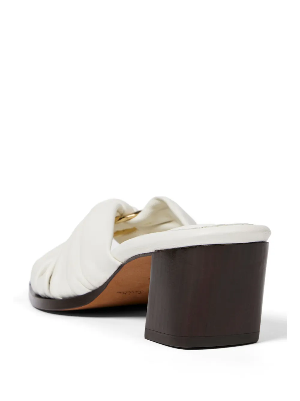 Paul Smith Sandalen met ruches en ringdetail Beige