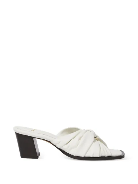 Paul Smith ruched ring-detail sandals