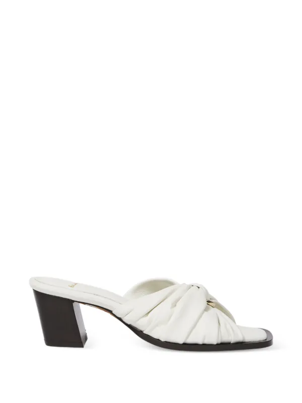 Paul Smith Monivae' Leather Heels in Neutrals