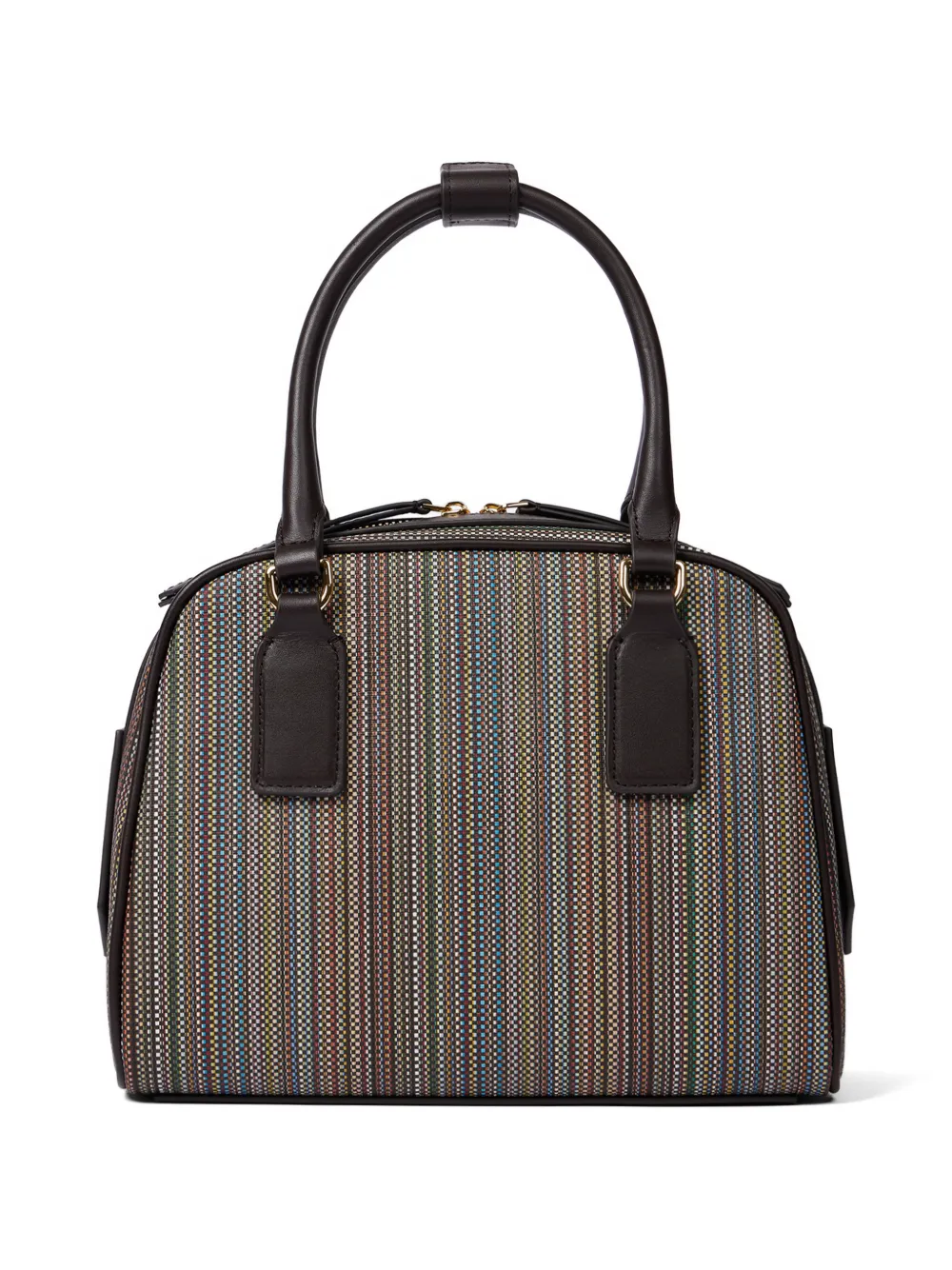 Paul Smith Boekentas met gestreepte handgreep Bruin