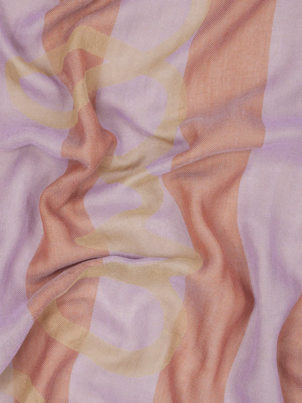 Paul Smith Sjaal met logoprint Paars