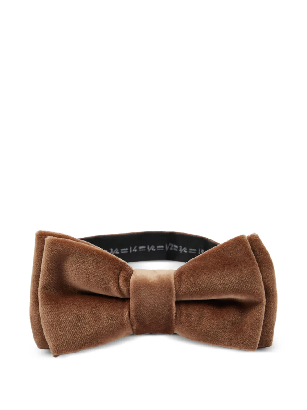 Paul Smith velvet bow tie - Marrone