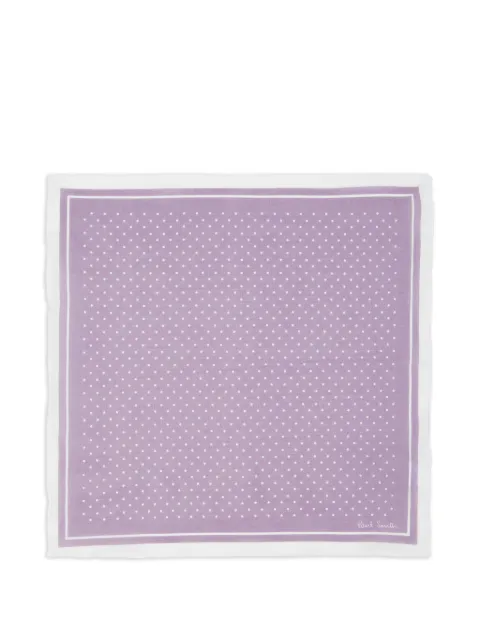 Paul Smith polka-dot pocket square