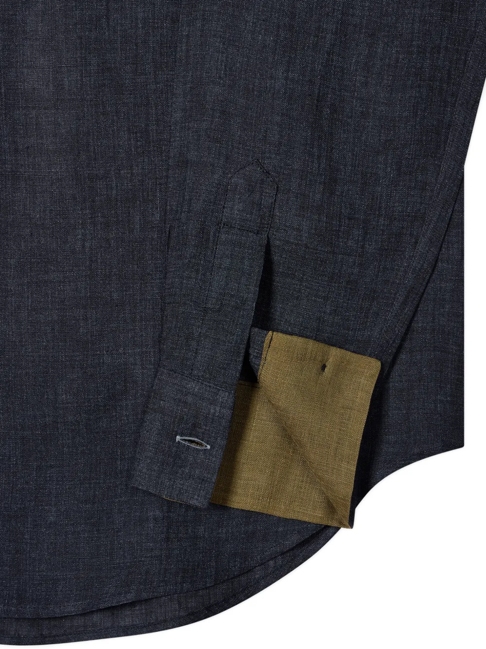 Paul Smith Linnen overhemd met lange mouwen Blauw