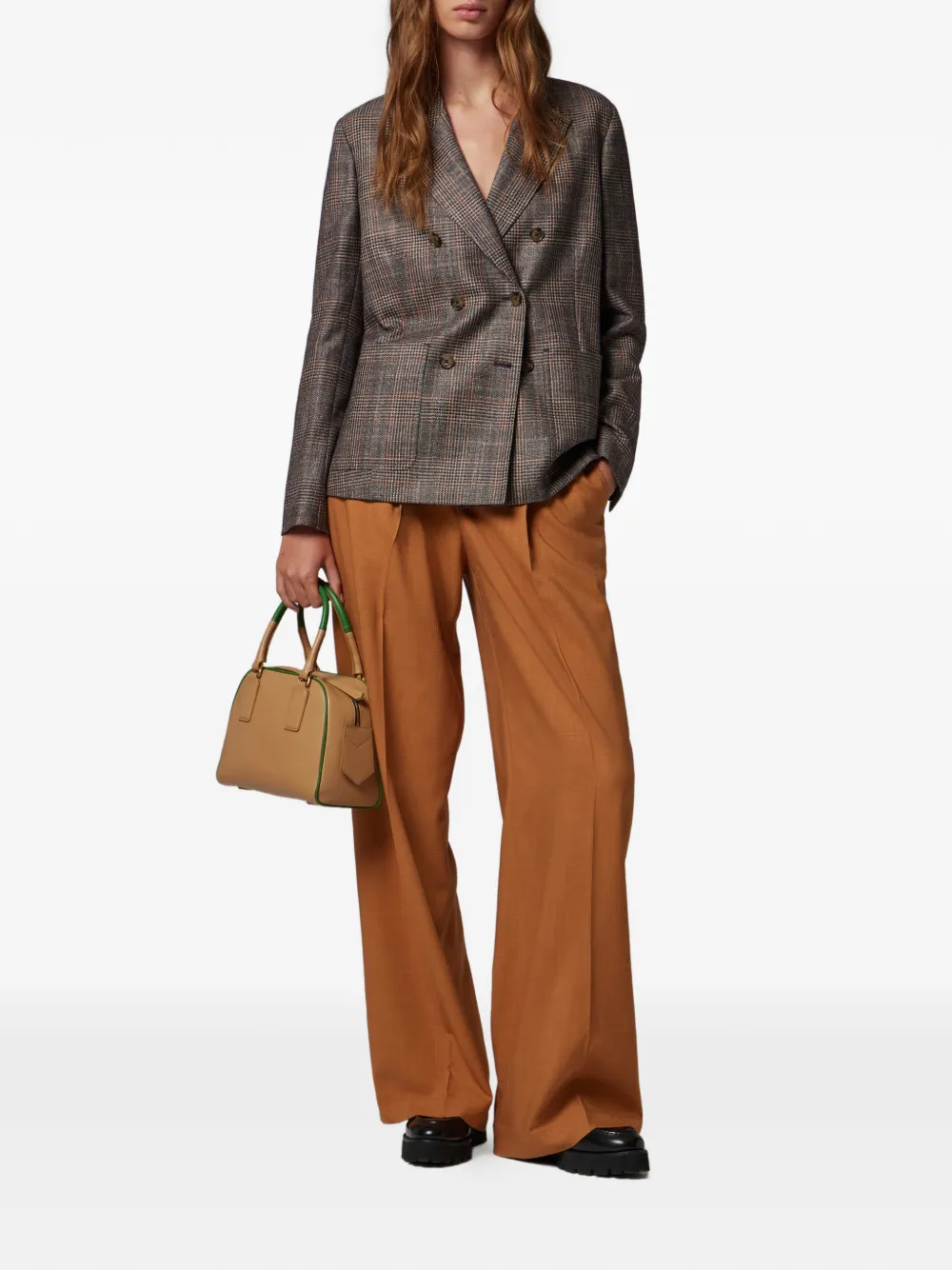 Paul Smith Geruite blazer Grijs