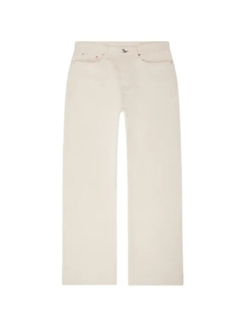 Paul Smith cotton-linen twill five-pocket trousers