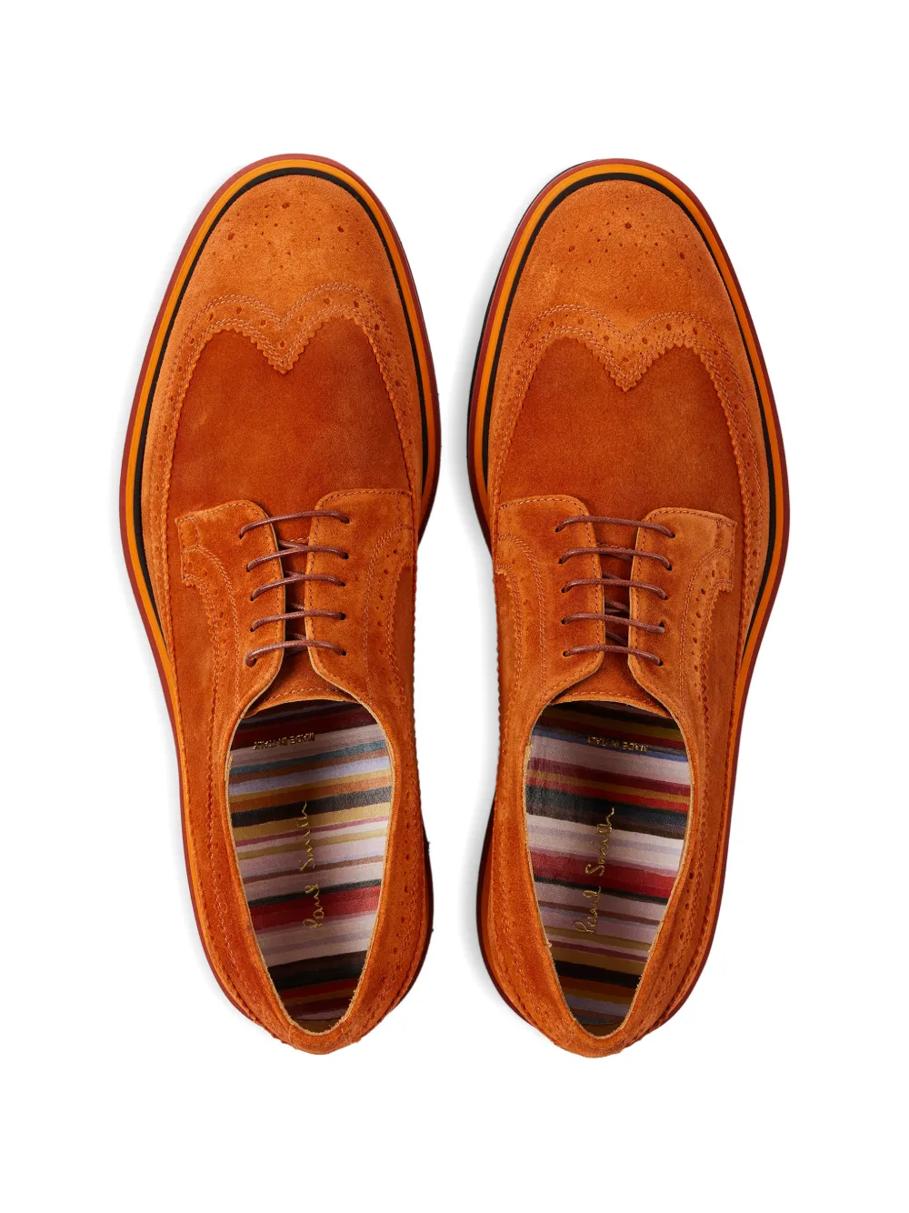 Paul Smith Count suede brogues Bruin