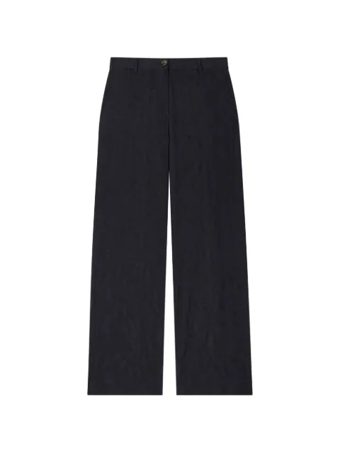 Paul Smith pantalones de tejido seersucker
