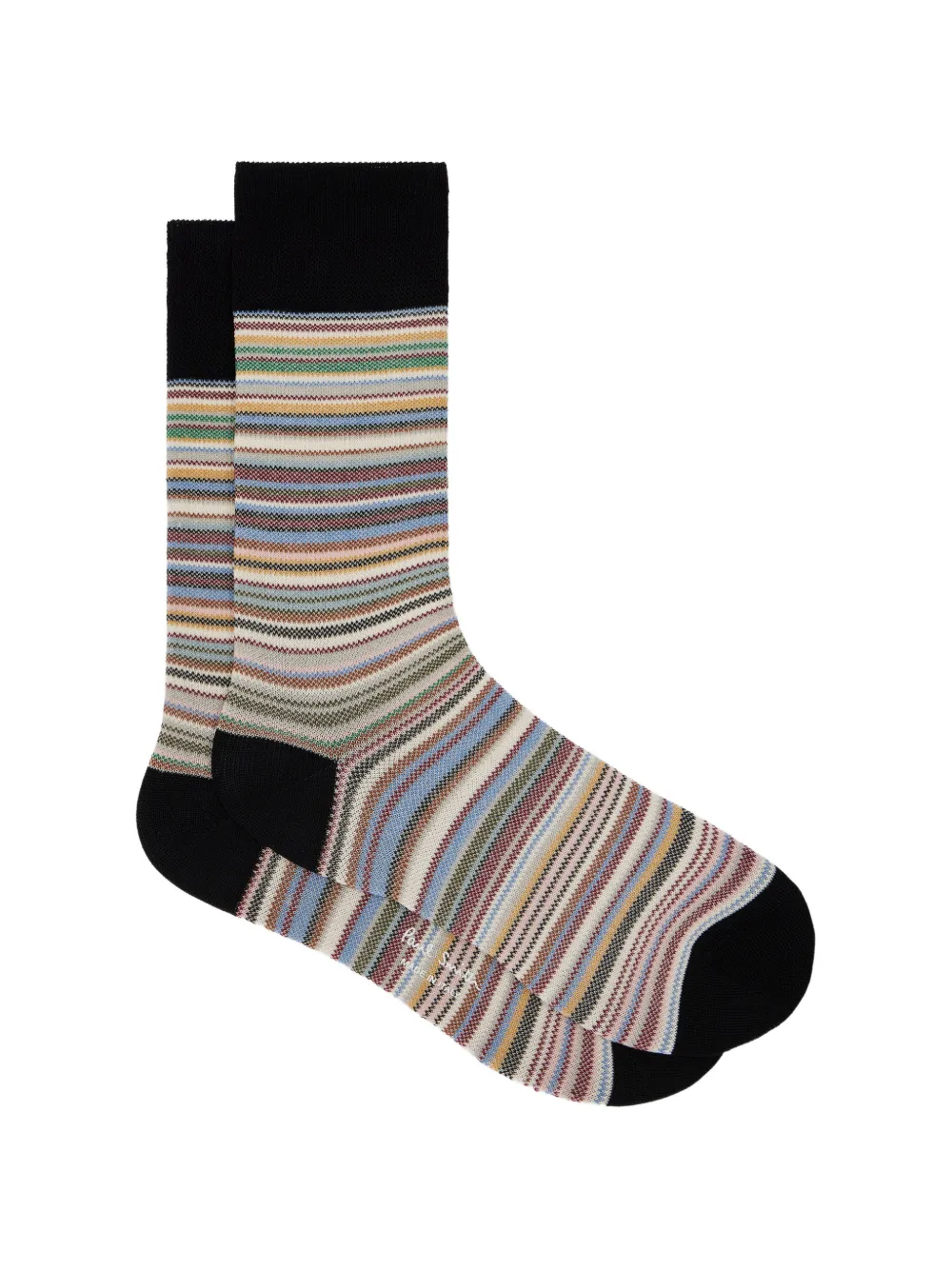 Paul Smith striped socks - Nero