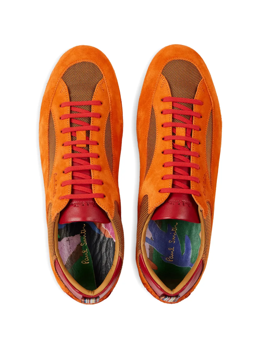 Paul Smith Marini lace-up sneakers Oranje