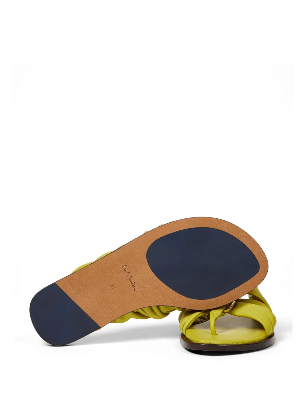 Paul Smith Lorrah sandalen met ruches Groen